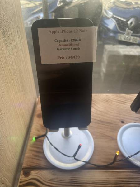 Apple iPhone 12 Noir (128 Go) Reconditionné