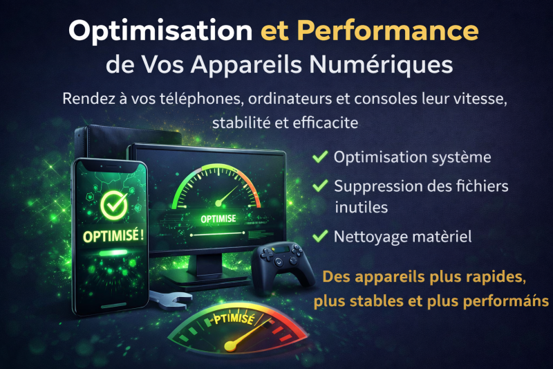 Optimisation et Performance de Vos Appareils Numériques