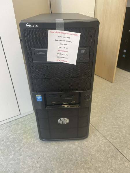 Tour Informatique Cooler Master – Reconditionnée