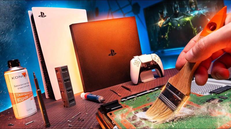 Réparation et Nettoyage de Consoles : Performance, Silencieuse et Longévité